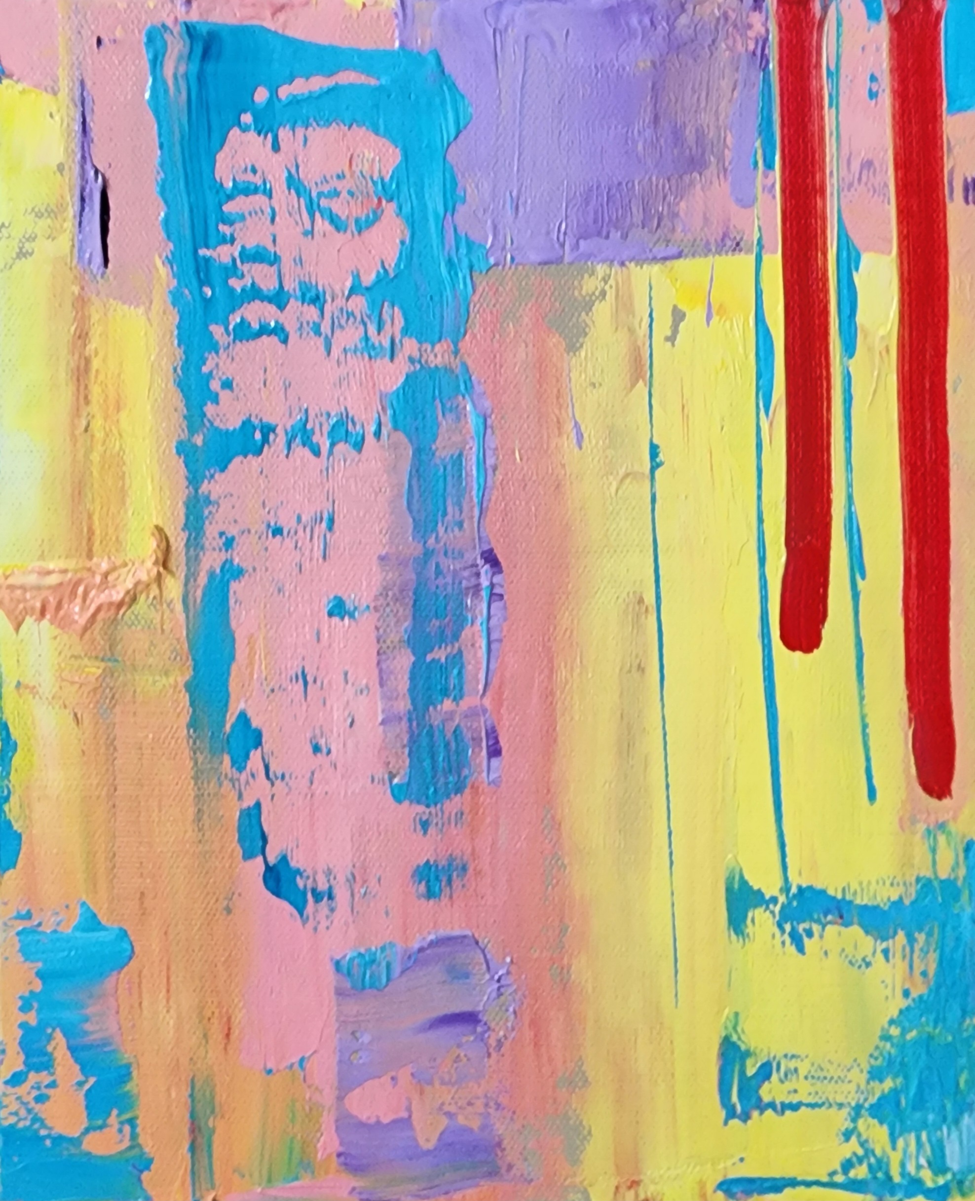 Two Red Stripes Walk into a Bubble Gum Factory