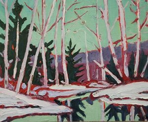 Algonquin Park Winter Scene